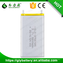 GLE-3766125 Batería recargable de iones de litio 3.7V 3800mAh